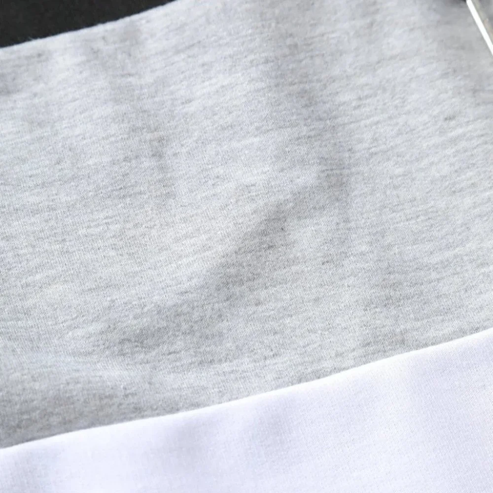 Black Casual Men's Color Block Shorts